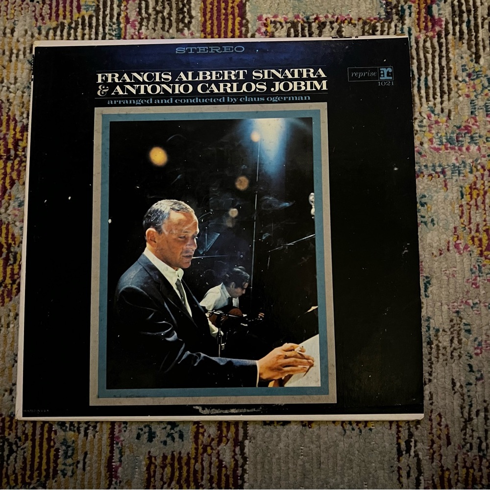 Francis Albert Sinatra & Antonio Carlos Jobim Vinyl Record LP